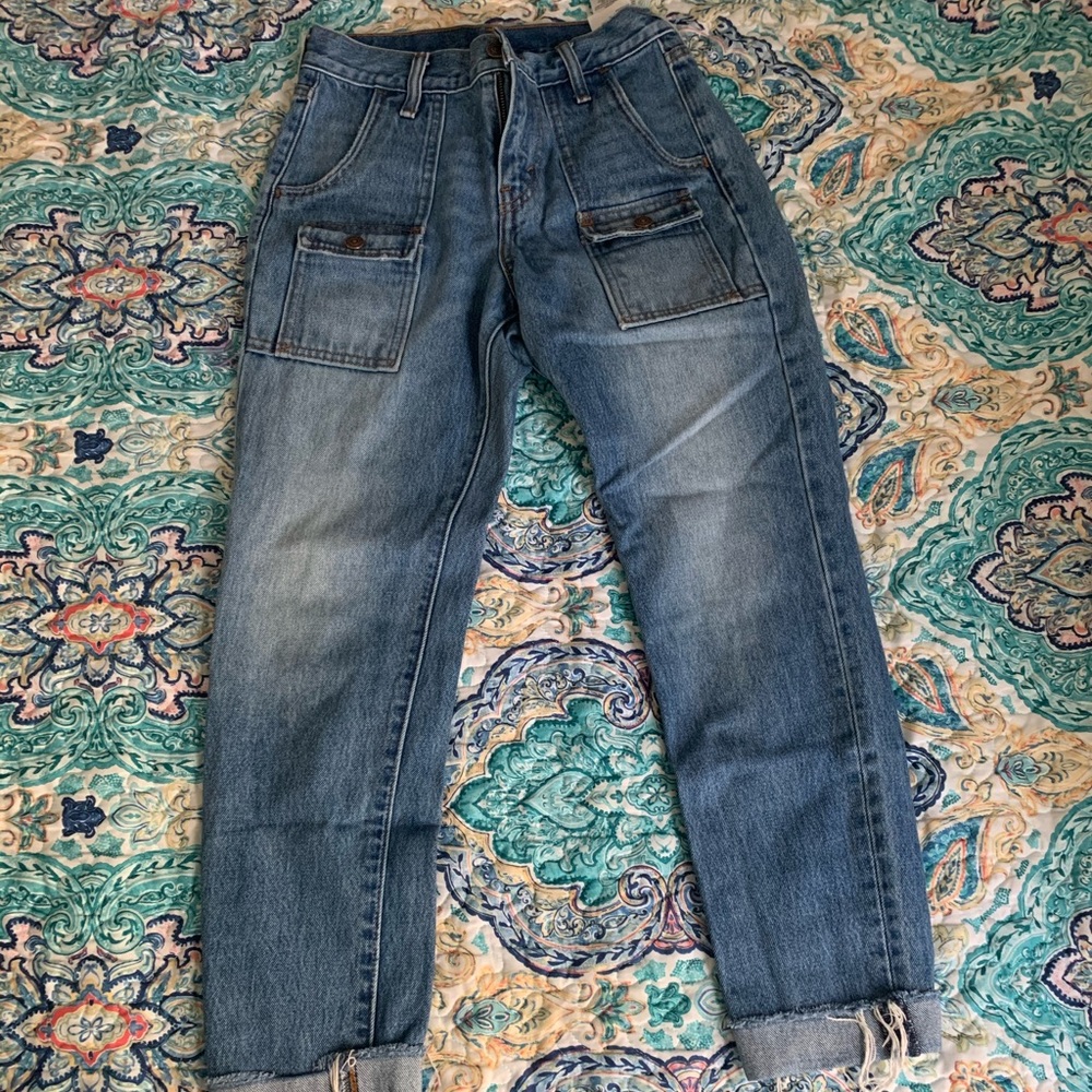 Blue Levi jeans